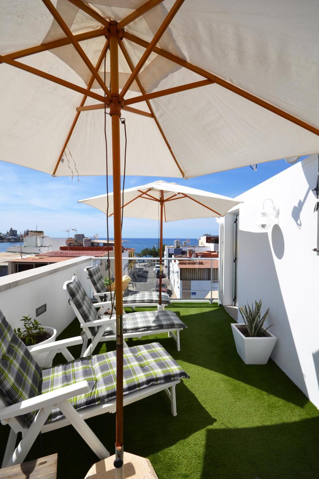 Ferienwohnung Luminoso Loft Recien Reformado La Playa de Arguineguín Exterior foto